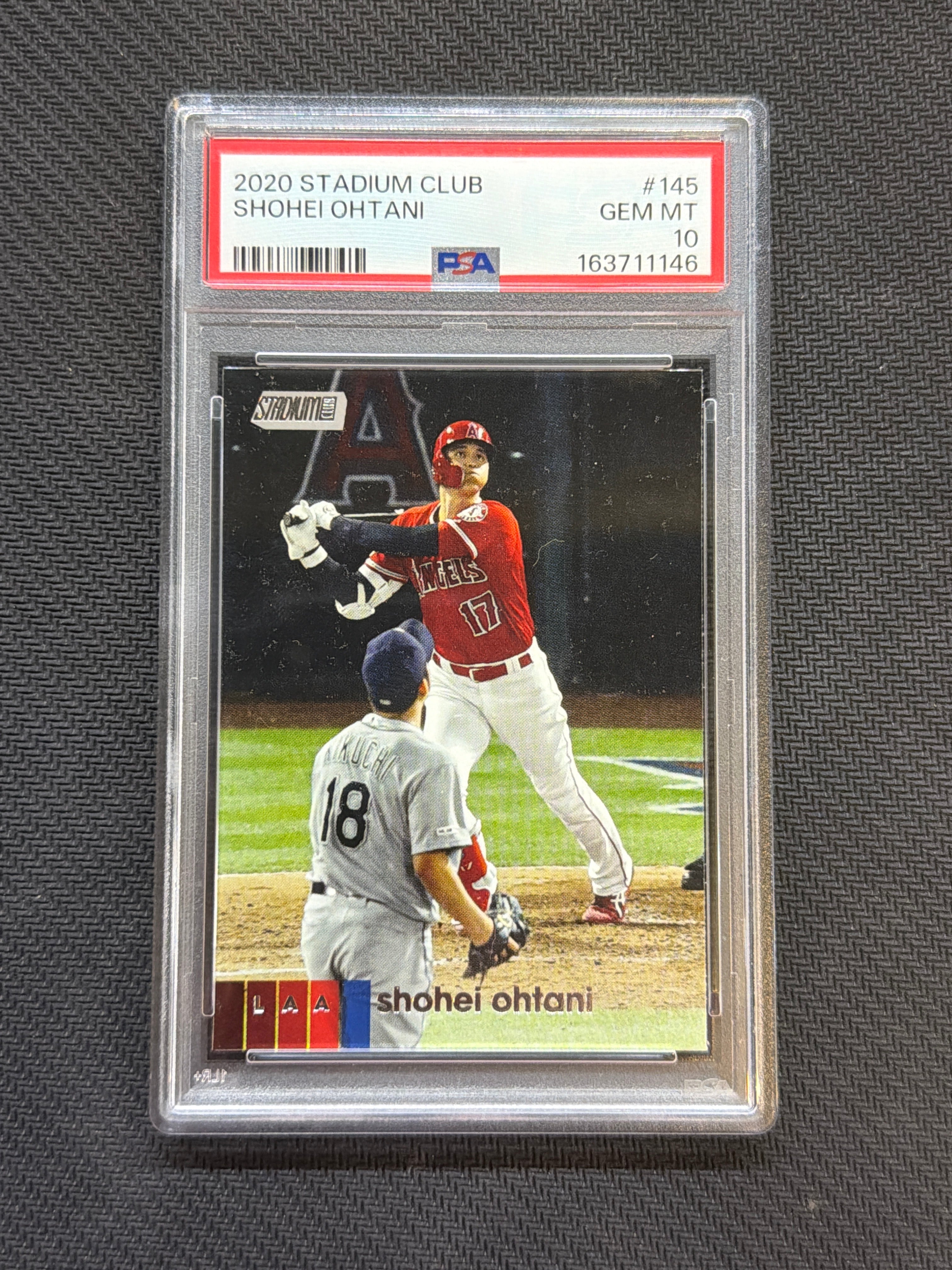 2020 Topps Stadium Club Shohei Ohtani #145 PSA 10 146