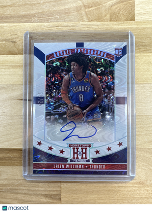 2022-23 Chronicles Jalen Williams Auto /25 Swirl
