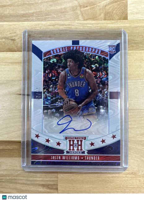 2022-23 Chronicles Jalen Williams Auto /25 Swirl