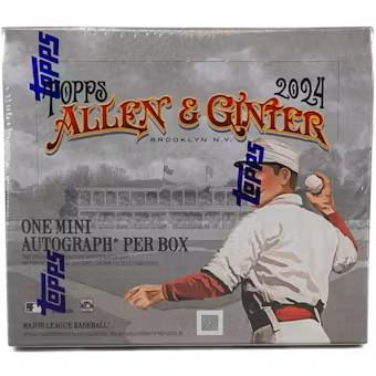 2024 Topps Allen & Ginter X Baseball Box