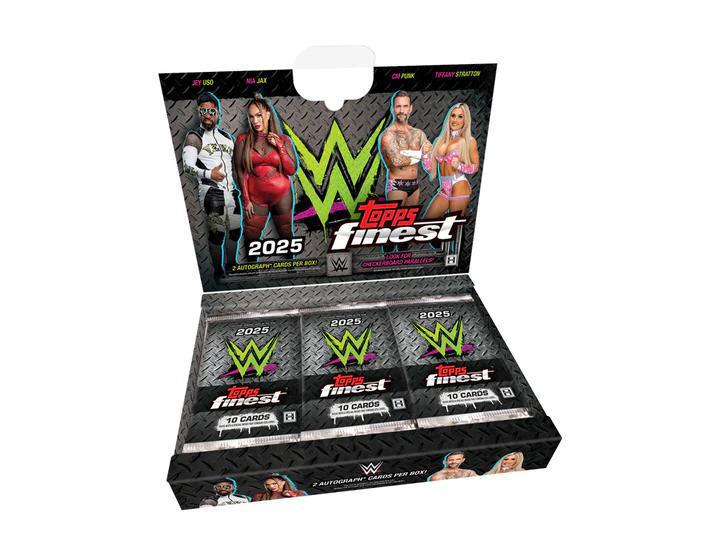 2025 Topps Finest WWE Wrestling Hobby Box