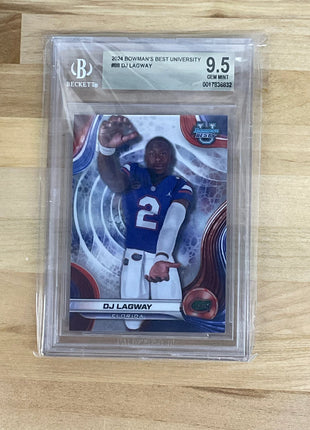 2024 Bowman U Best DJ Lagway BGS 9.5 Rookie Florida