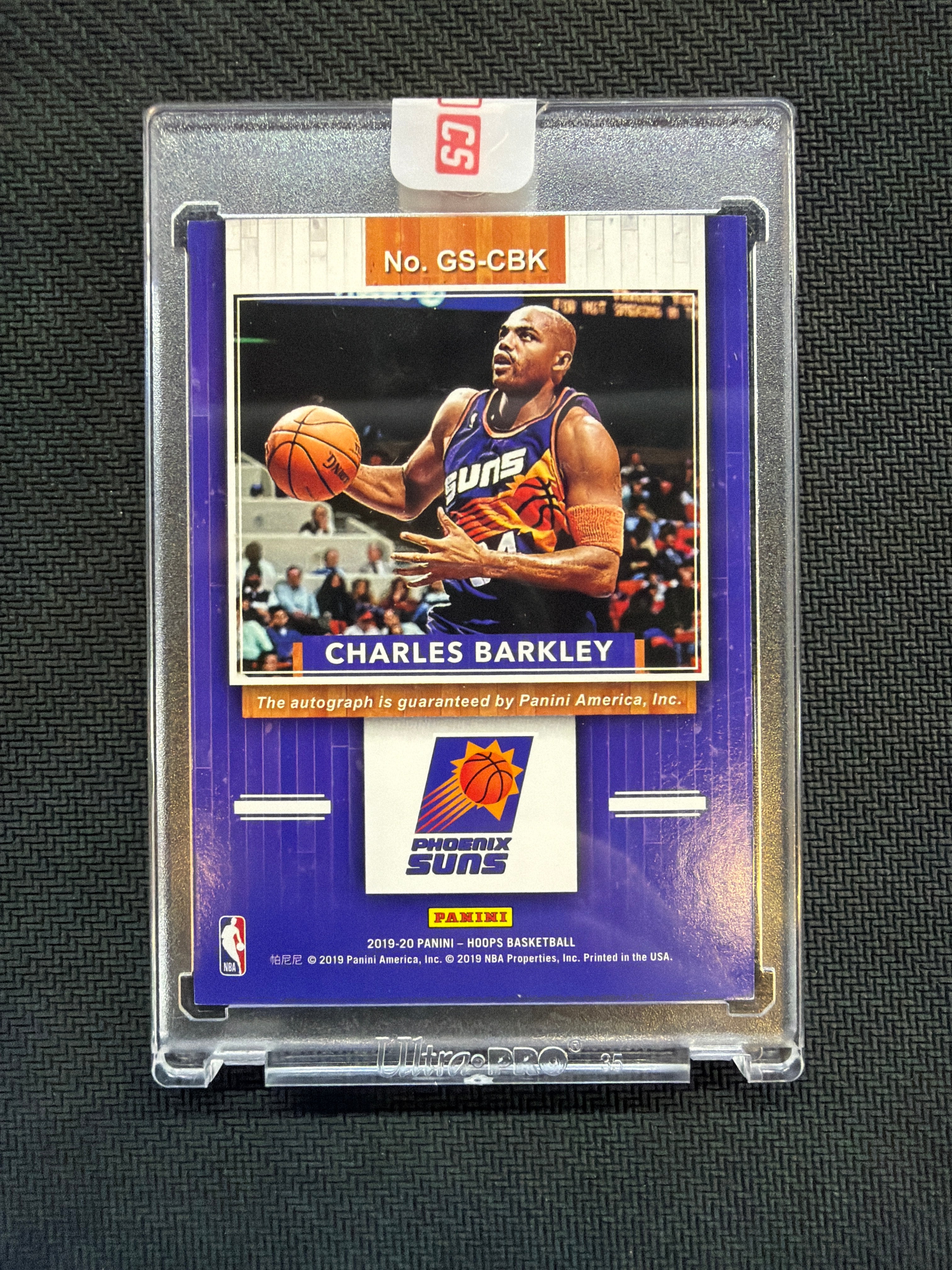 2019 Panini Hoops Charles Barkley Great Significance Auto /10 Gold