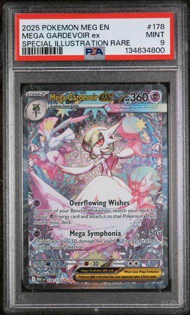 2026 Pokemon Mega Evolution Mega Gardevior 178 PSA 9