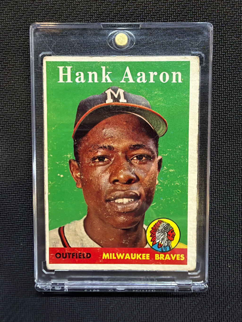 1958 Topps Hank Aaron #30