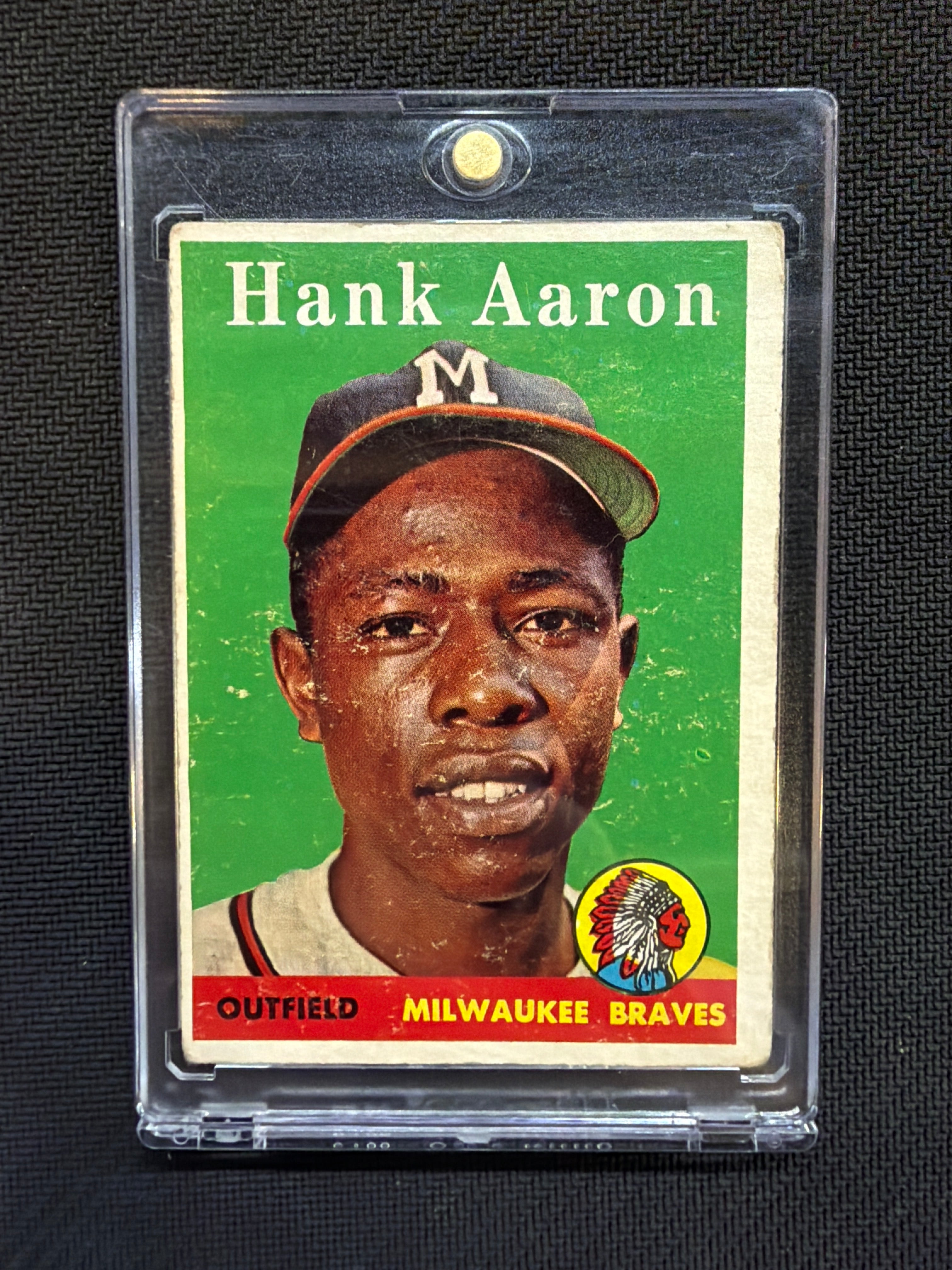 1958 Topps Hank Aaron #30