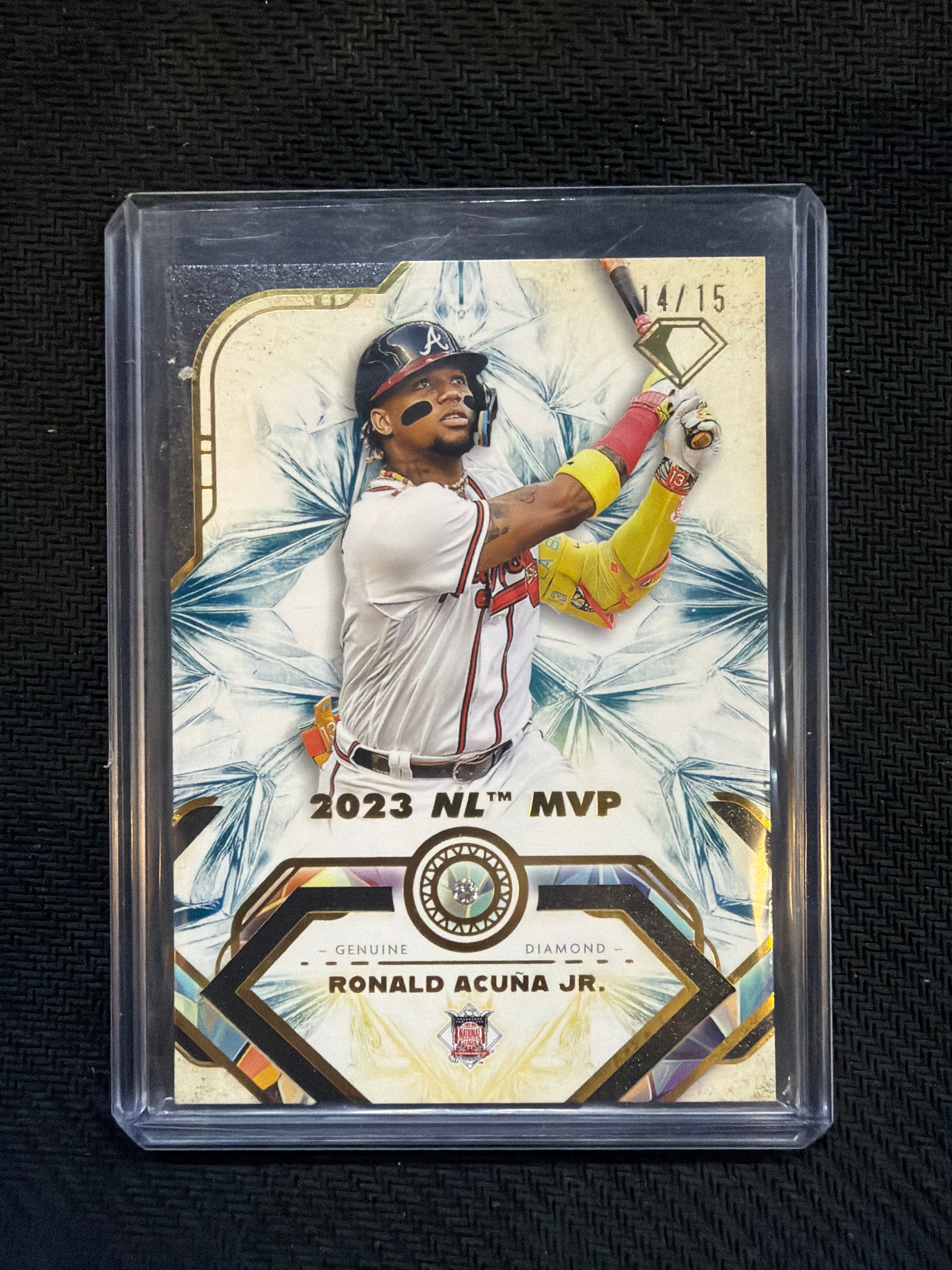 2025 Topps Diamond Icons Ronald Acuna Jr /15 Braves