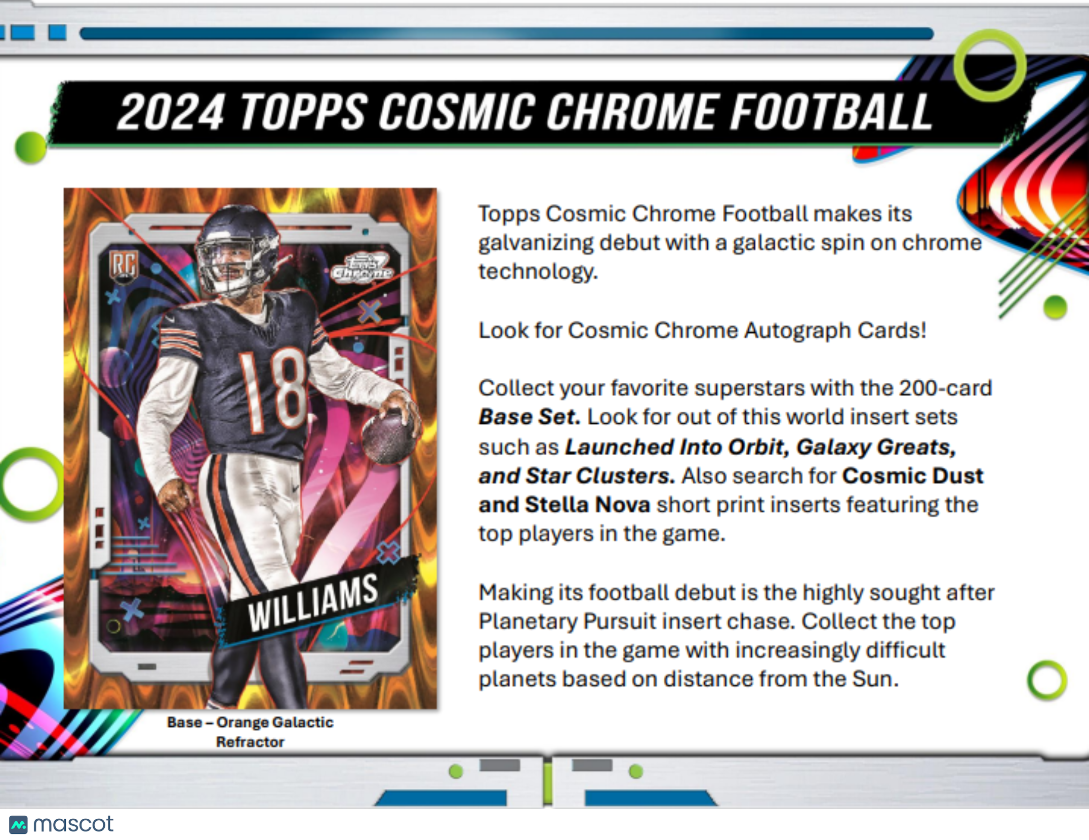 2024 NFL COSMIC CHROME HOBBY