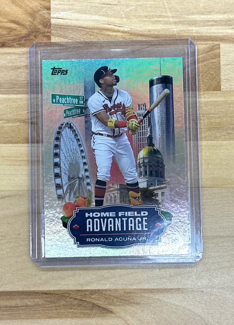 2023 Topps Ronald Acuna Jr. Homefield Case Hit Braves