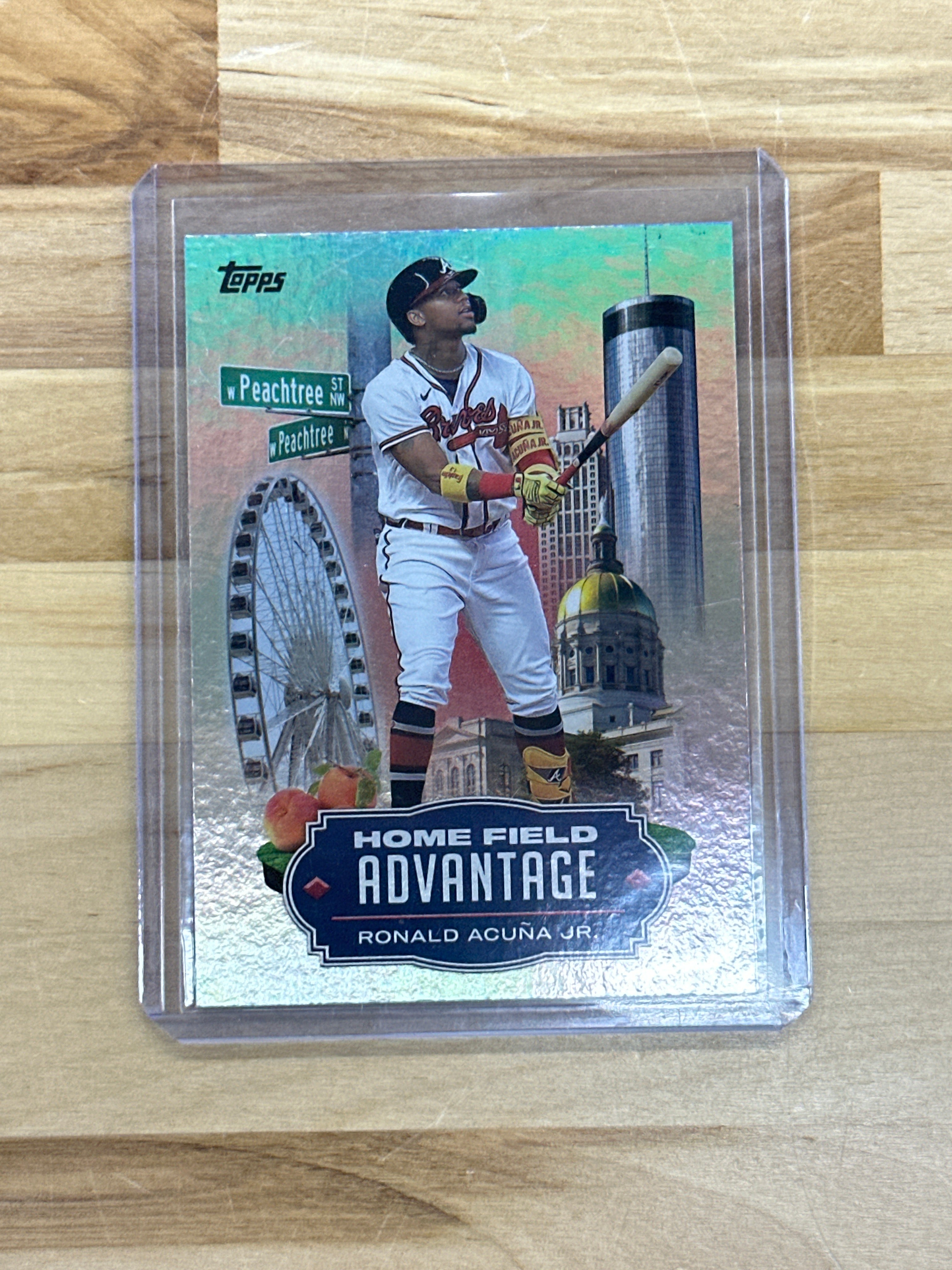 2023 Topps Ronald Acuna Jr. Homefield Case Hit Braves