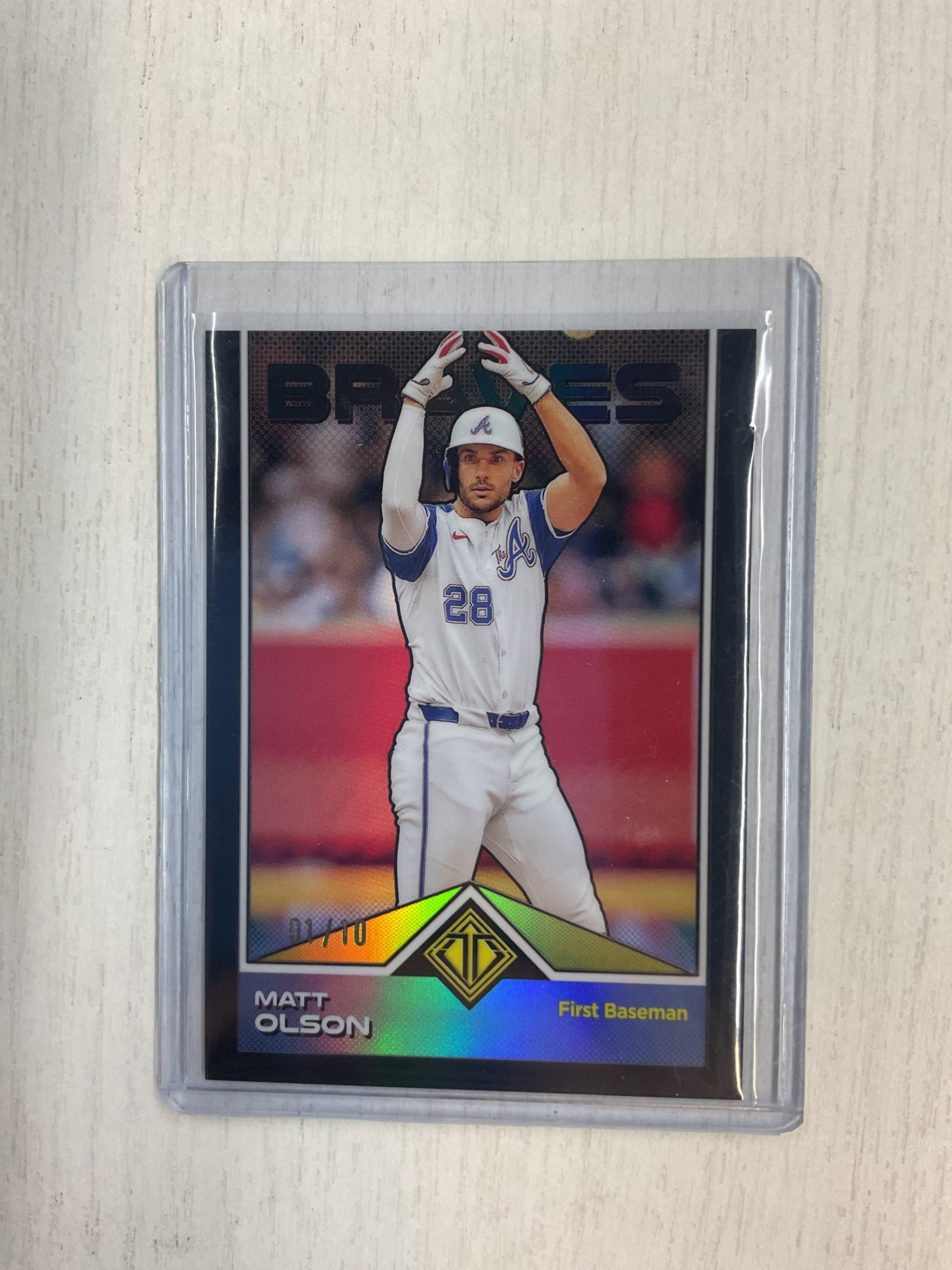 2024 Topps Transcendent Matt Olson Black /10 Braves