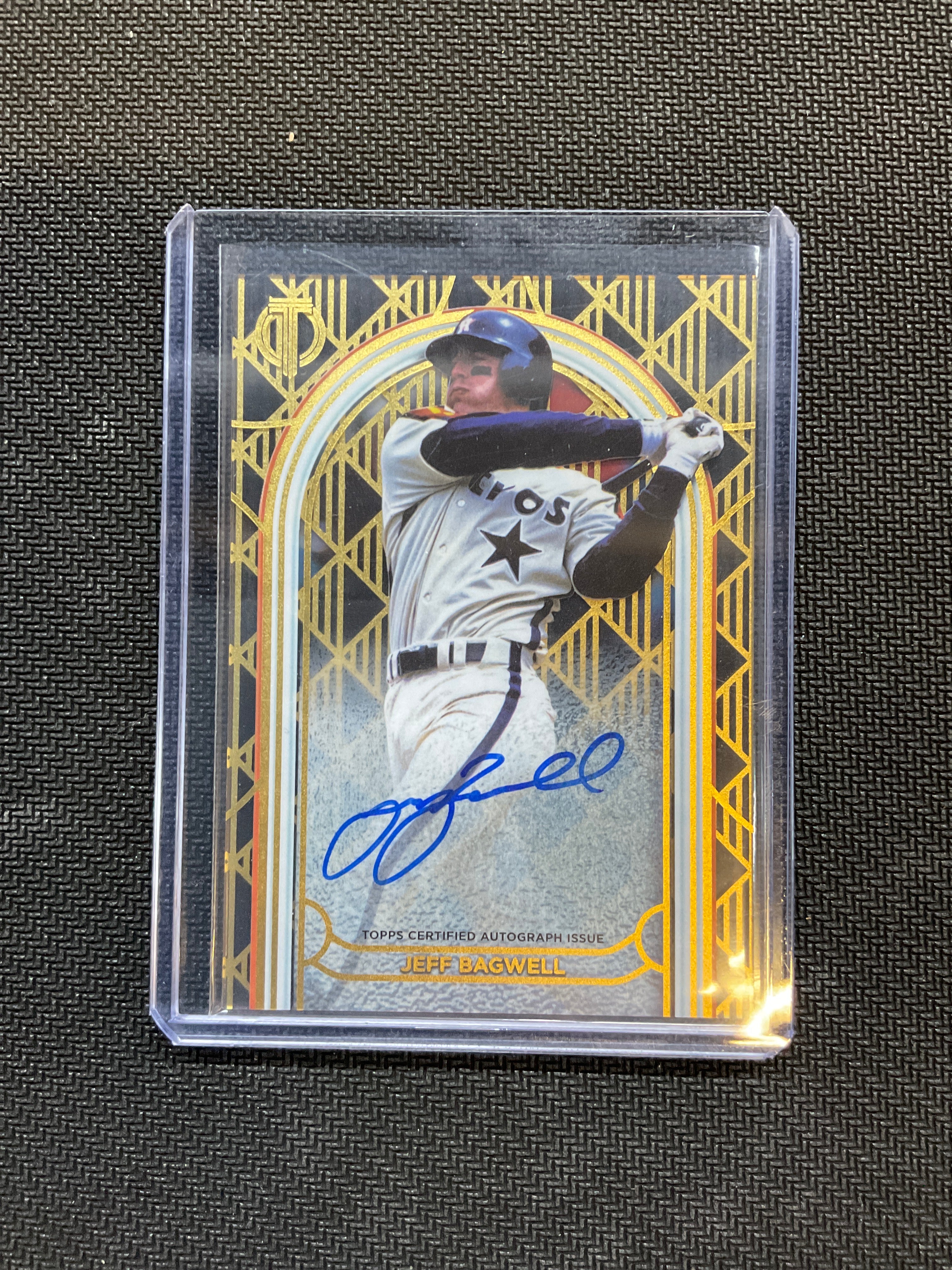 2024 Topps Tribute Jeff Bagwell Iconic Perspectives Auto /50 Astros