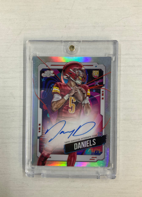 2024 Topps Cosmic Chrome Jayden Daniels Auto