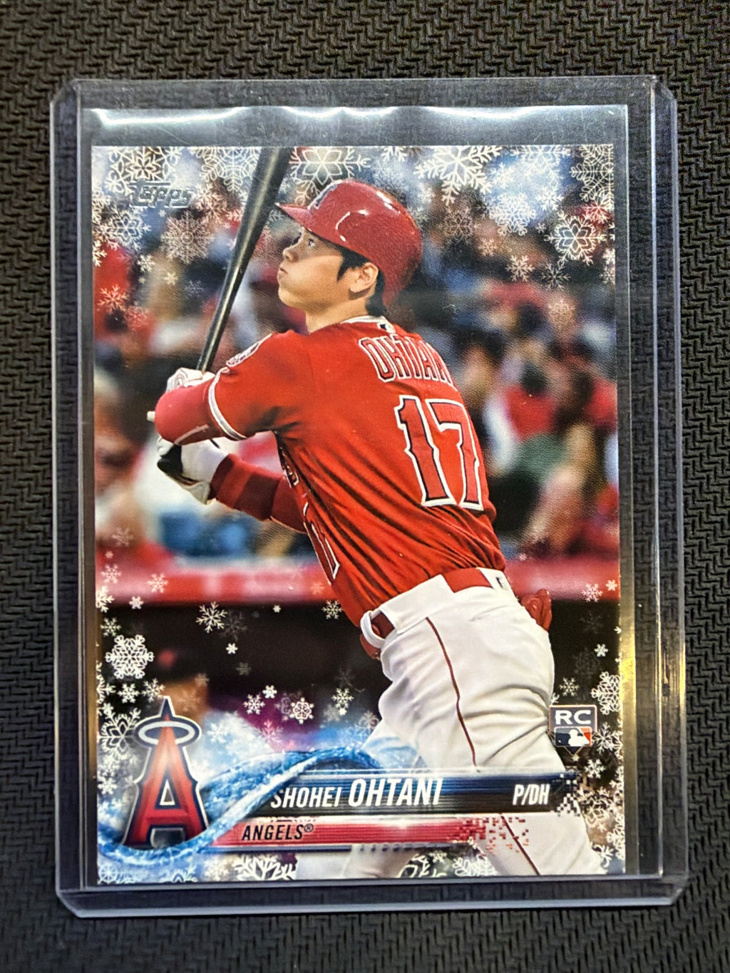 2018 Topps Holiday Shohei Ohtani #17 Angels Rookie