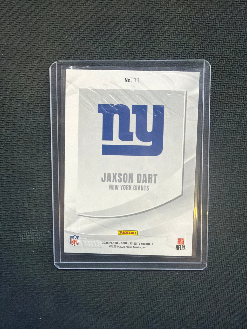 2025 Donruss Elite Jaxson Dart Rookie /799