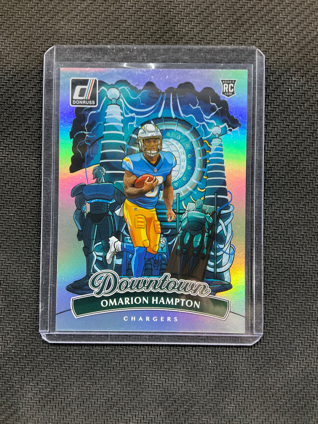 2025 Donruss Omarion Hampton Rookie Downtown Chargers