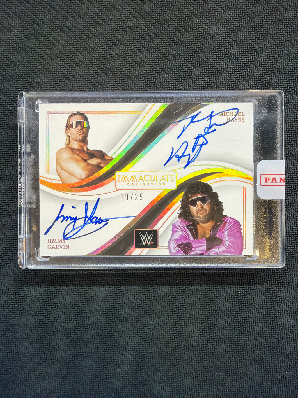 2023 Immaculate WWE Michael Hayes Jimmy Garvin Dual Auto /25