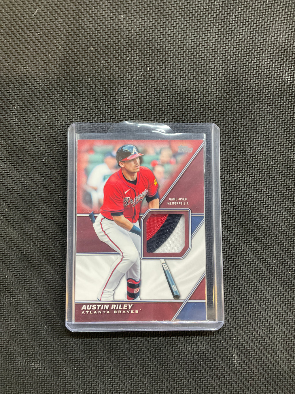 2026 Topps Austin Riley Major League Material Patch Red /5 Braves