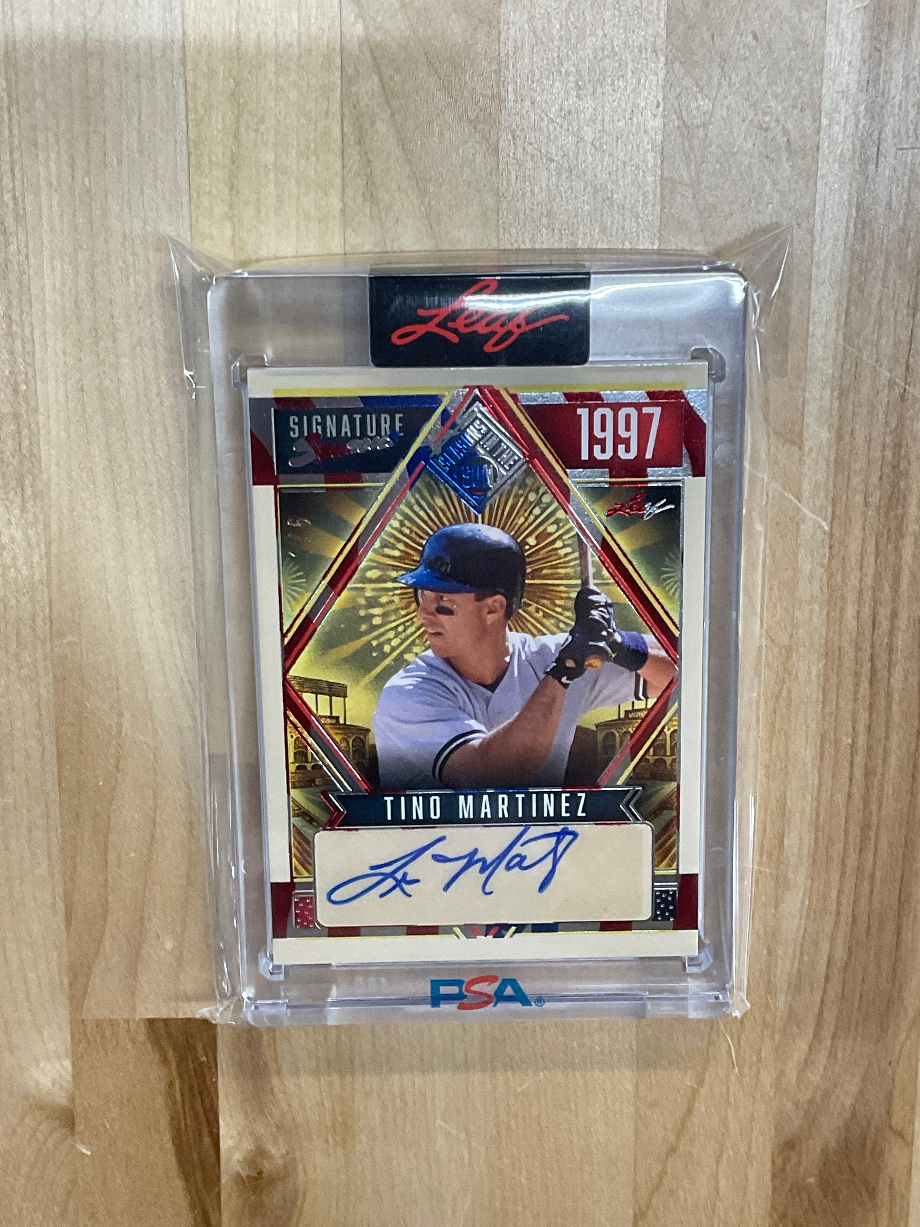2025 Leaf Seasons Tino Martinez Auto /6