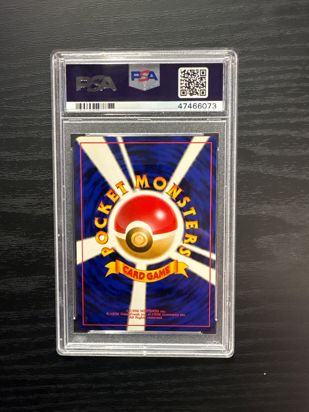 1996 Japanese Pokemon Fossil Articuno Holo 144 PSA 10