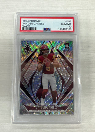 2024 Phoenix Jayden Daniels Wave PSA 10