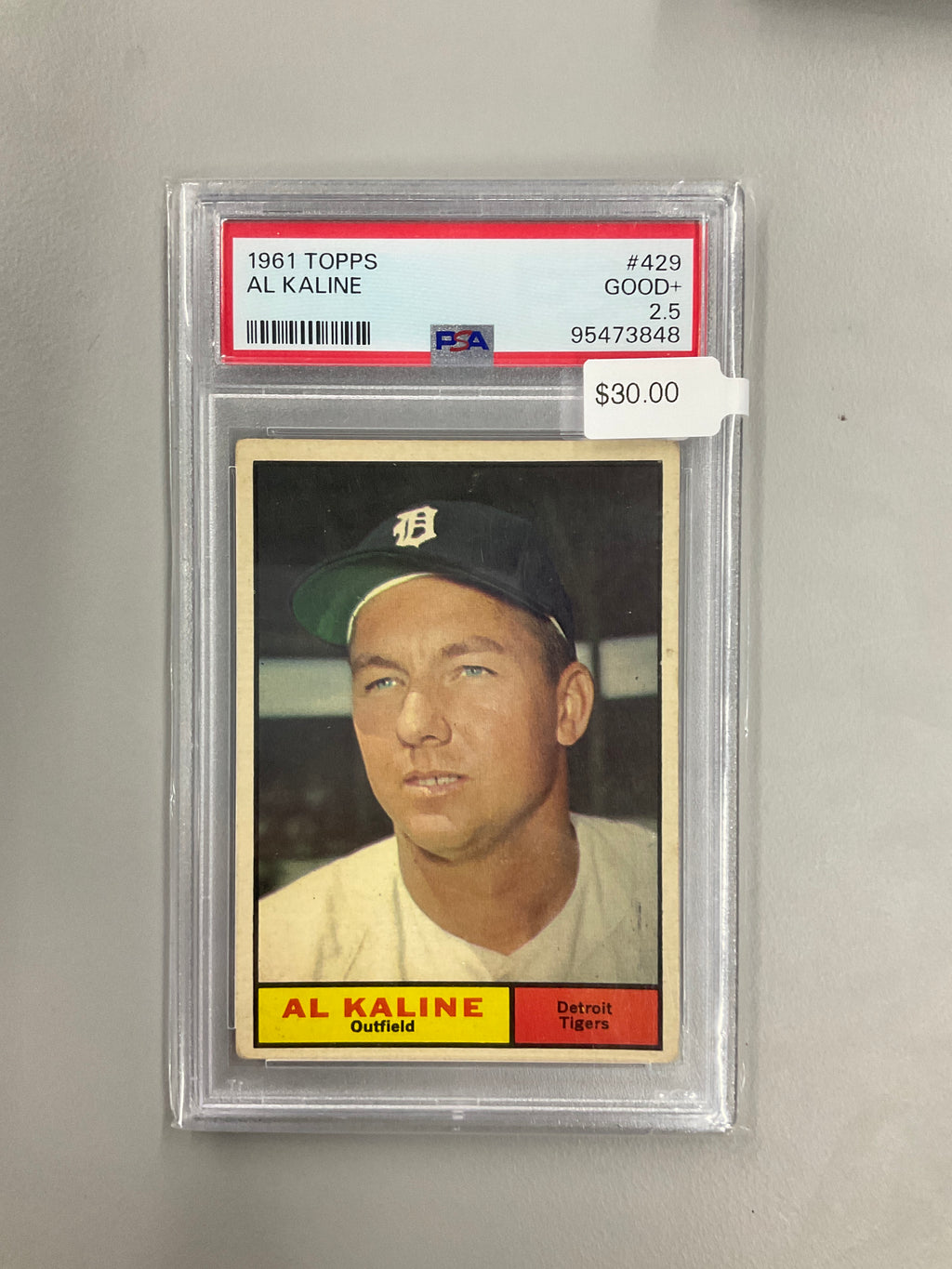 1961 Topps #429 Al Kaline PSA 2.5 Tigers