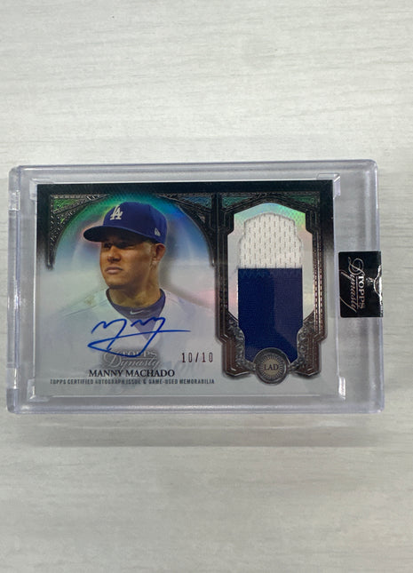 2023 Topps Dynasty Manny Machado Patch Auto /10