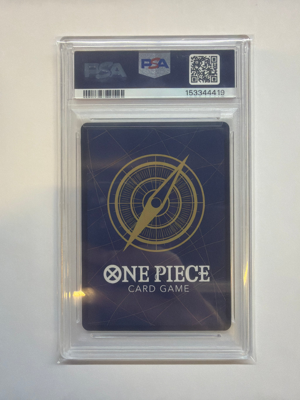 2025 ONE PIECE JP PCC MONKEY D LUFFY P-110 DAY 25 ELBAF PROMO PSA 10 419