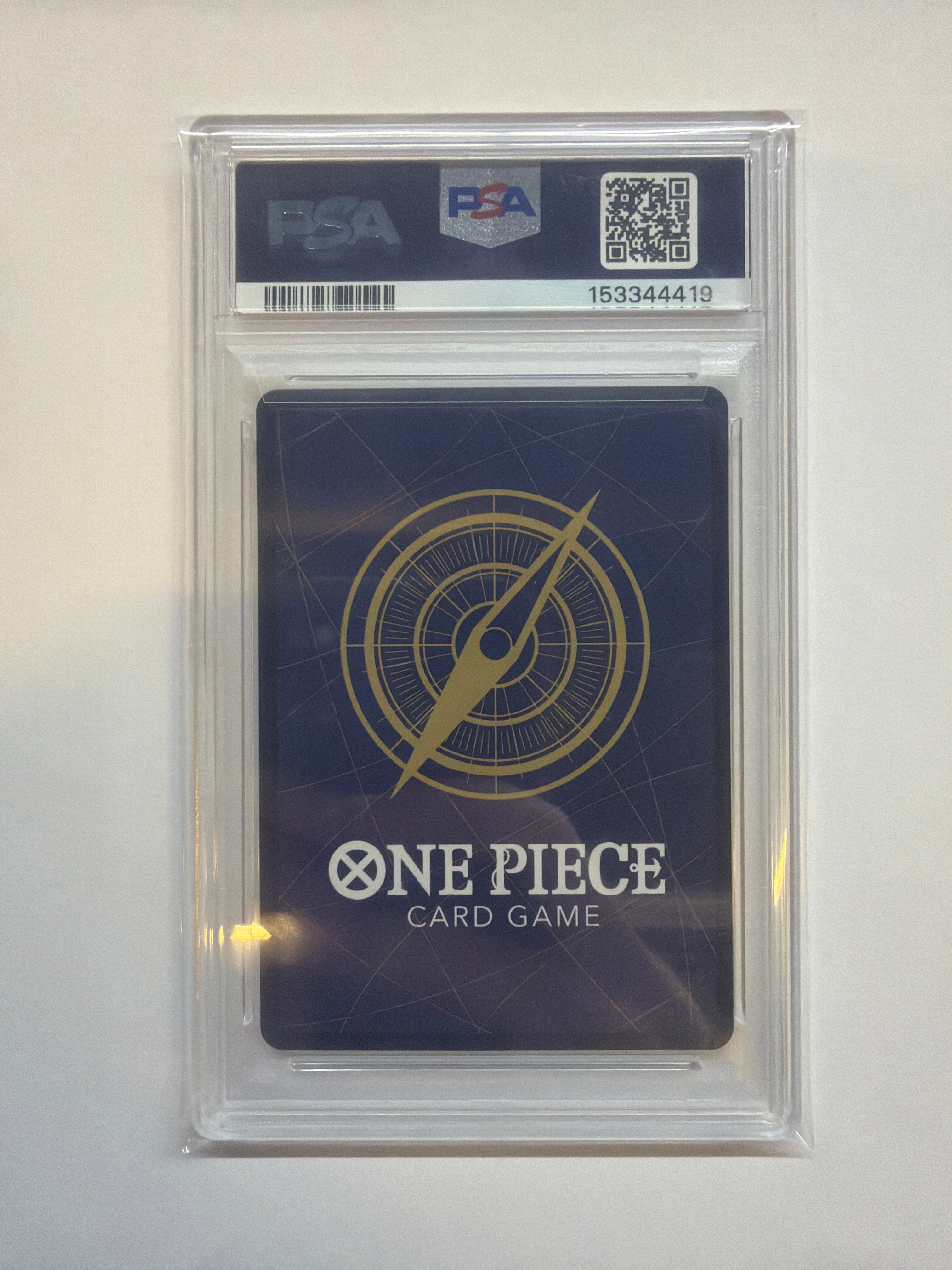 2025 ONE PIECE JP PCC MONKEY D LUFFY P-110 DAY 25 ELBAF PROMO PSA 10 419
