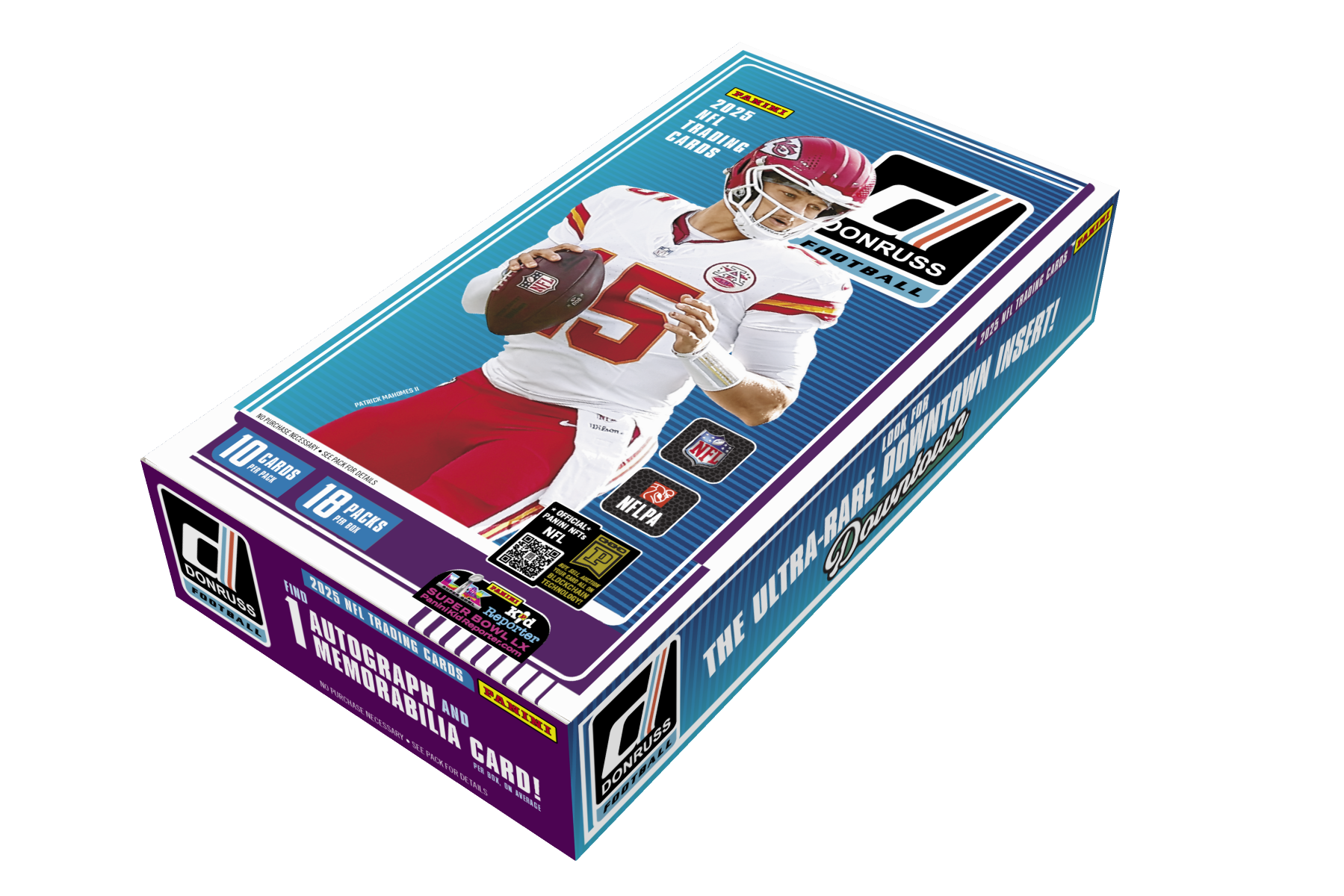 2025 Donruss Football Hobby Box Downtown Chase!