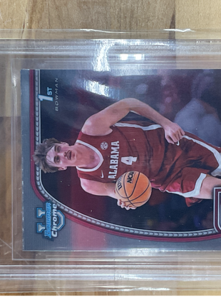 2024-25 Bowman U Chrome Grant Nelson Rookie BGS 9.5 Alabama