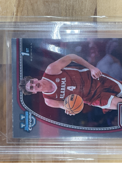 2024-25 Bowman U Chrome Grant Nelson Rookie BGS 9.5 Alabama