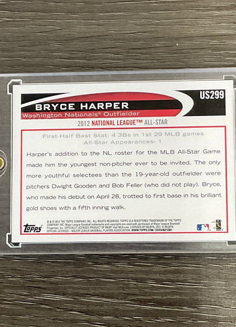 2012 Topps All Star Games Bryce Harper