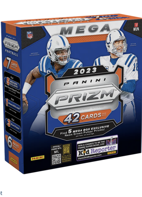 2023 Panini Prizm Football Mega Box