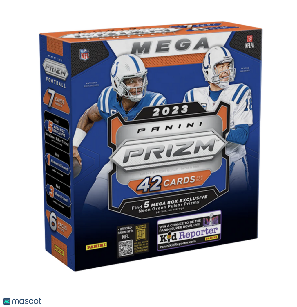 2023 Panini Prizm Football Mega Box