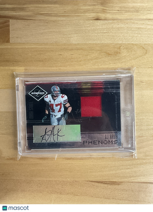 2006 Playoff Leaf AJ Hawk Patch Auto /50