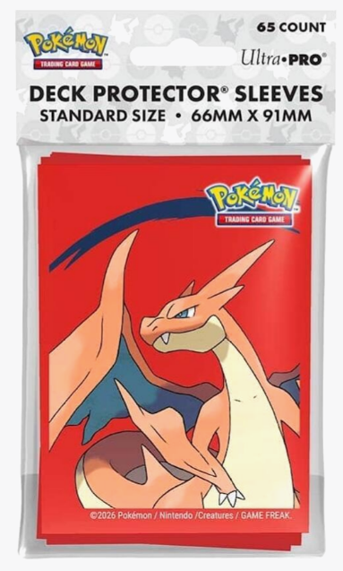 Ultra Pro: 65-Pack Deck Protector Sleeves (Charizard Y)