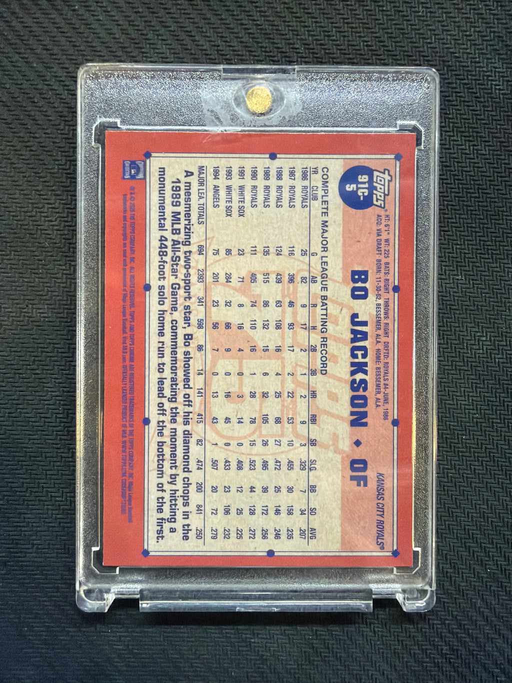 2026 Topps Chrome Bo Jackson Silver Pack Purple /250 Royals