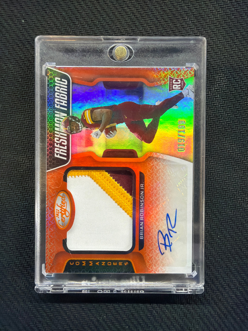 2022 Certified Brian Robinson Jr. Patch Auto /199