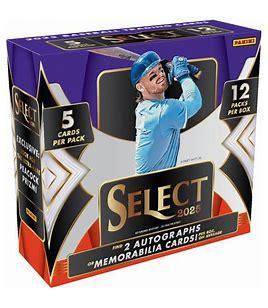 2025 Panini Select Baseball Hobby