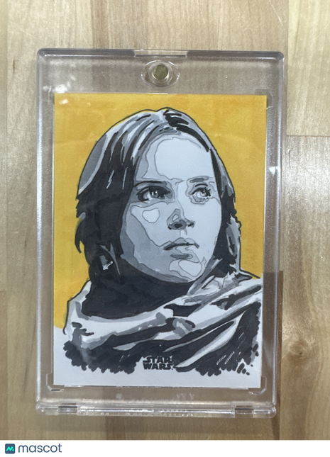 Don Riveron Topps Finest Sketch Auto 1/1 @Dansketchart