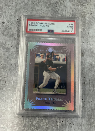 1995 Donruss Elite Frank Thomas /10000 PSA 9 1995 Donruss Elite Frank Thomas #55 PSA 9