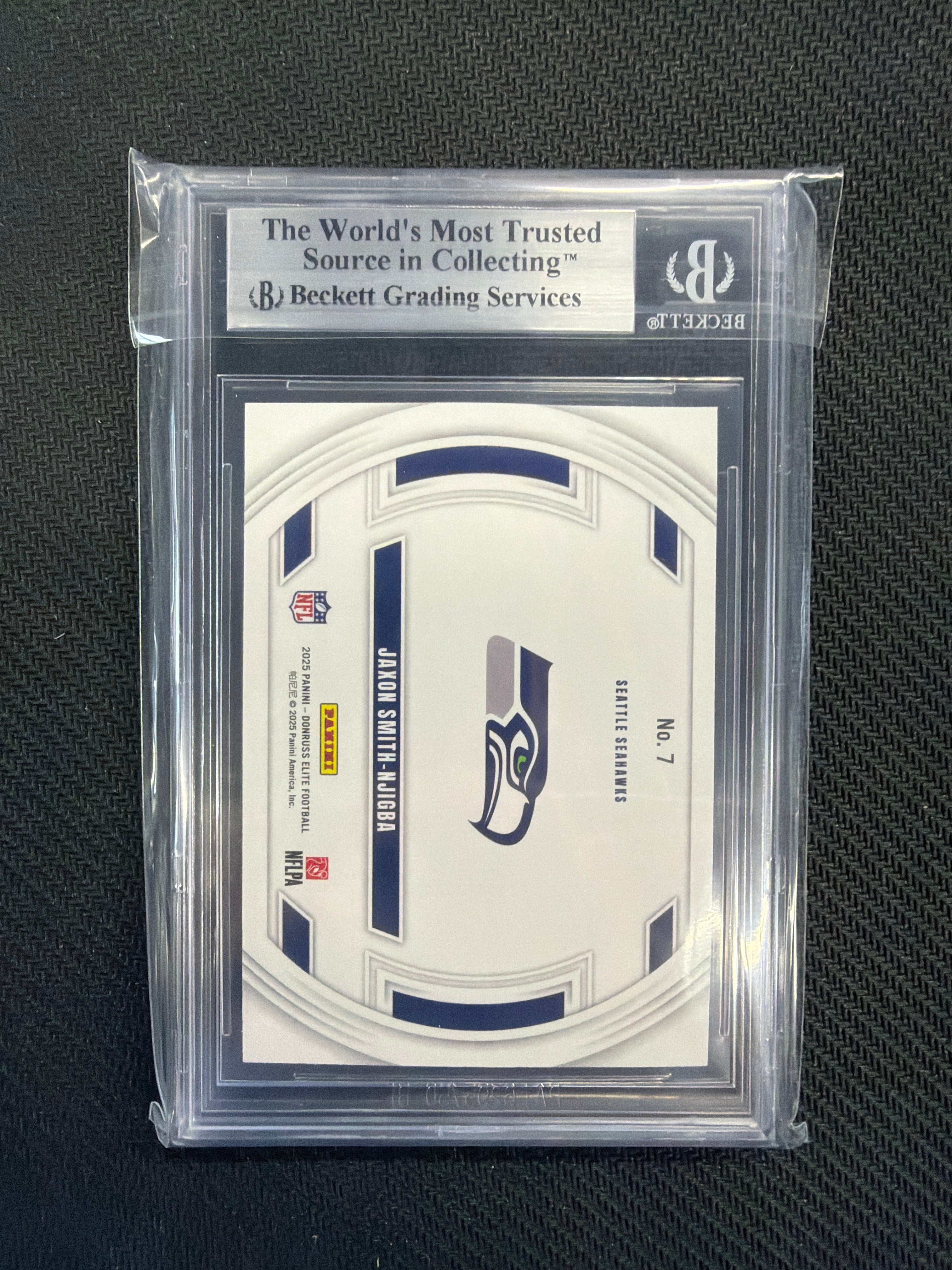 2025 Donruss Elite Jaxon Smith-Njigba /799 BGS 8.5