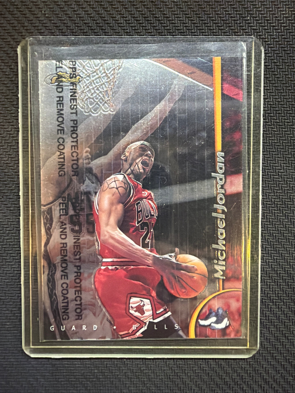 1998 Finest Michael Jordan W/Coating #81 Bulls