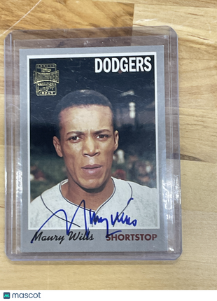 2003 Topps Archives Manry Wills Auto
