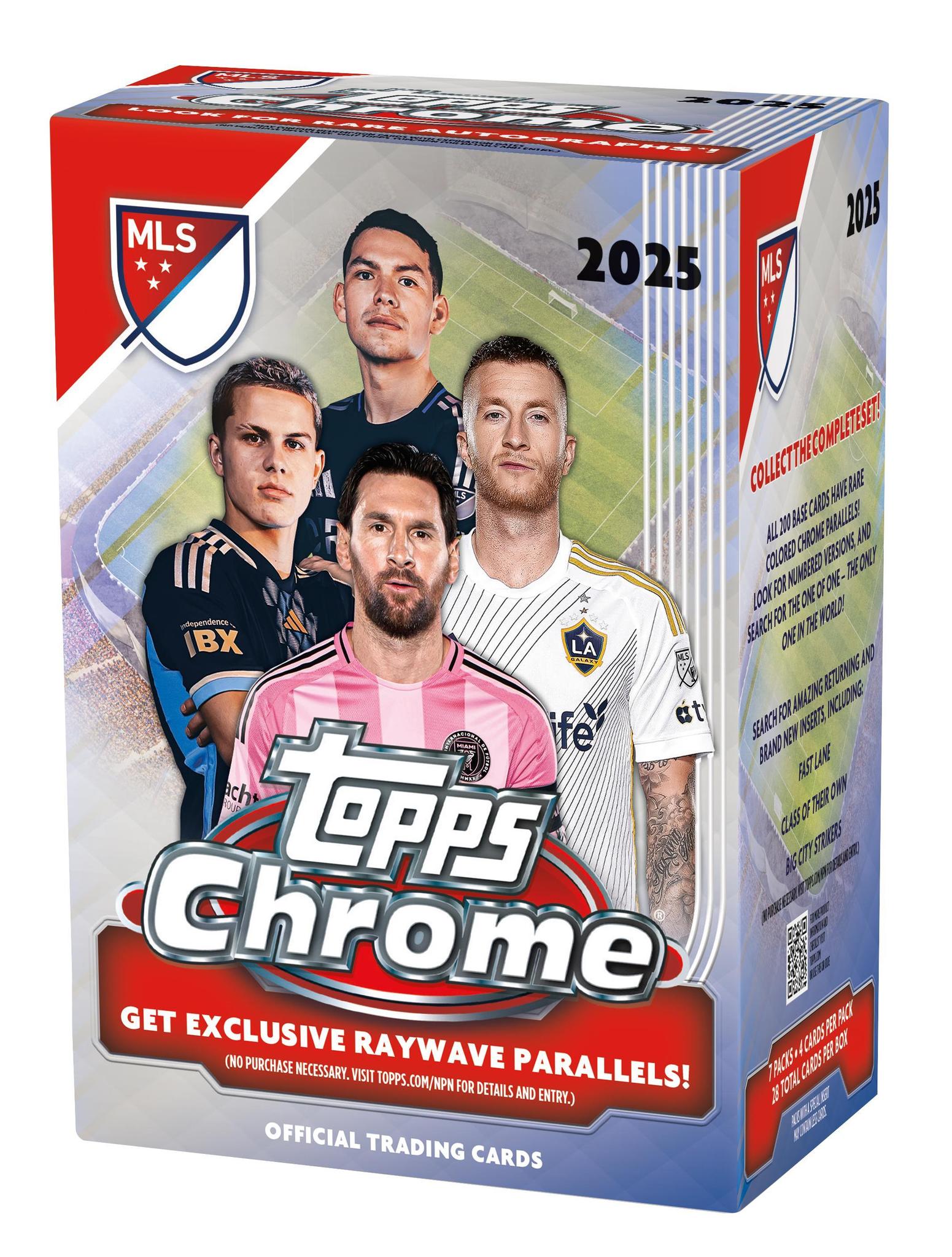 2025 Topps MLS Chrome Value Blaster Box
