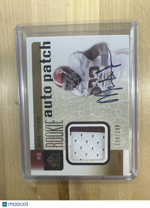 2011 SP Authentic Mark Ingram Patch Auto /299 Alabama
