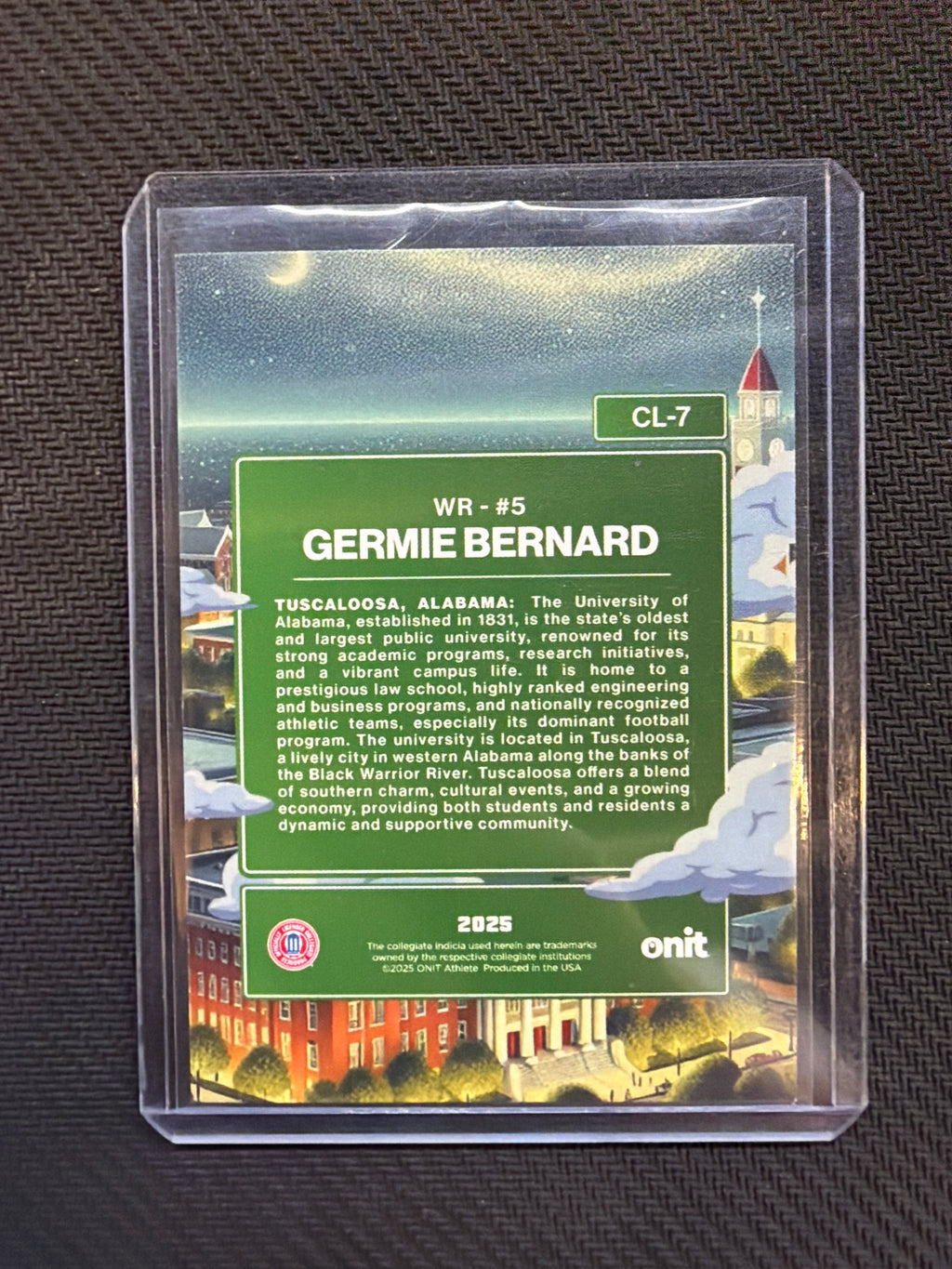 2025 Onit Germie Bernard City Limits Tuscaloosa Alabama 1