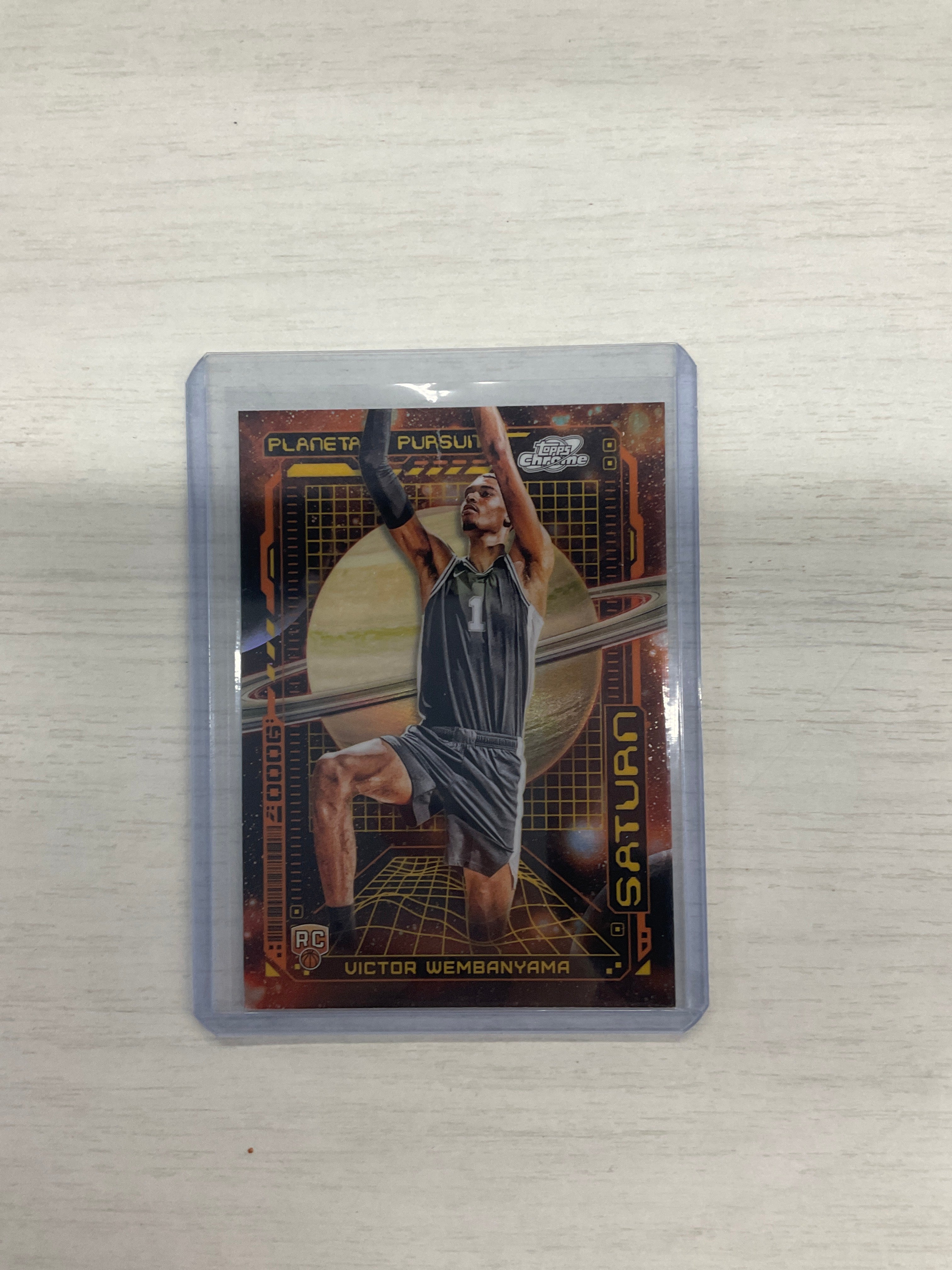 2024 Topps Chrome Cosmic Victor Wembanyama Saturn