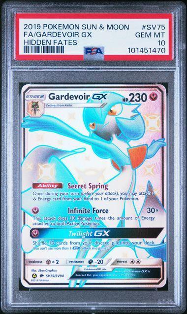 2019 Pokemon Gardevoir GX SV75 PSA 10